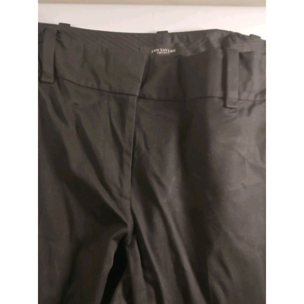 Anne Taylor  Ladies Black Slacks‎ Sz 8 Party